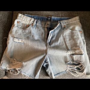 GAP Distressed Shorts